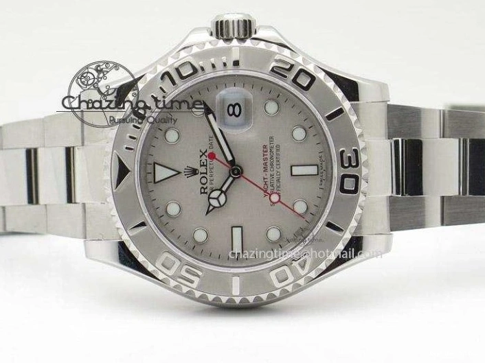 0514 Supportive Yacht-Master 116622 Silver Dial JF Best Edition On SS Bracelet SA3135 V 4032